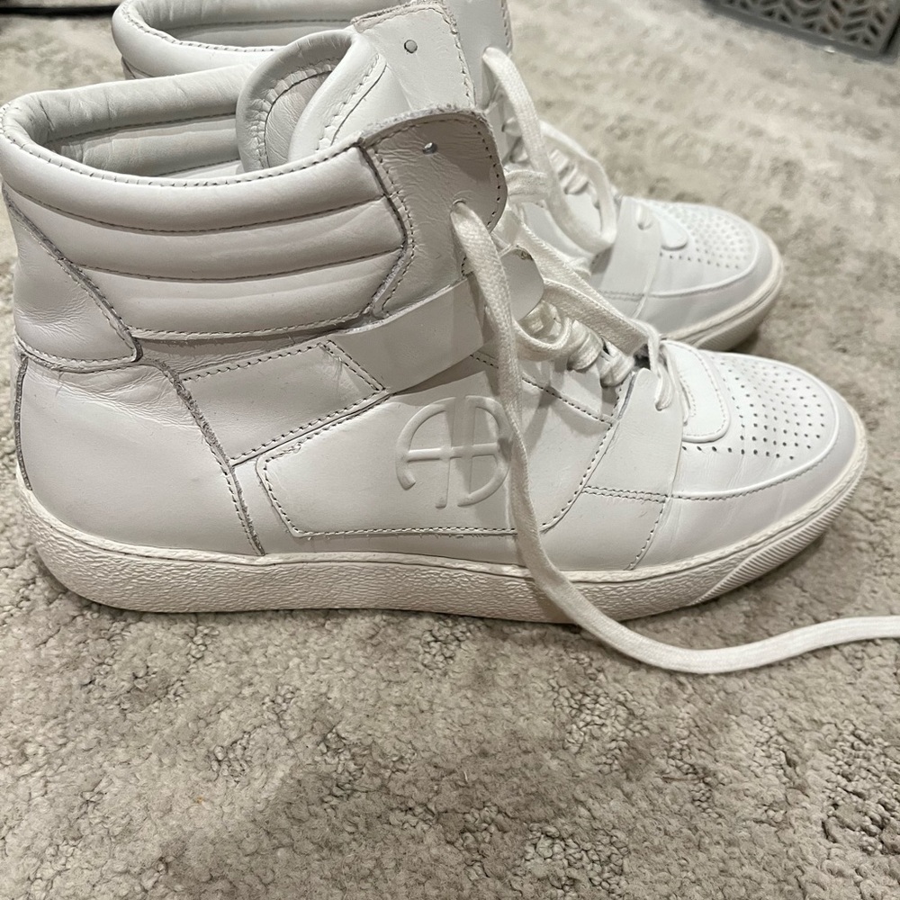 Anine Bing size 8 High Tops Excellent Condition